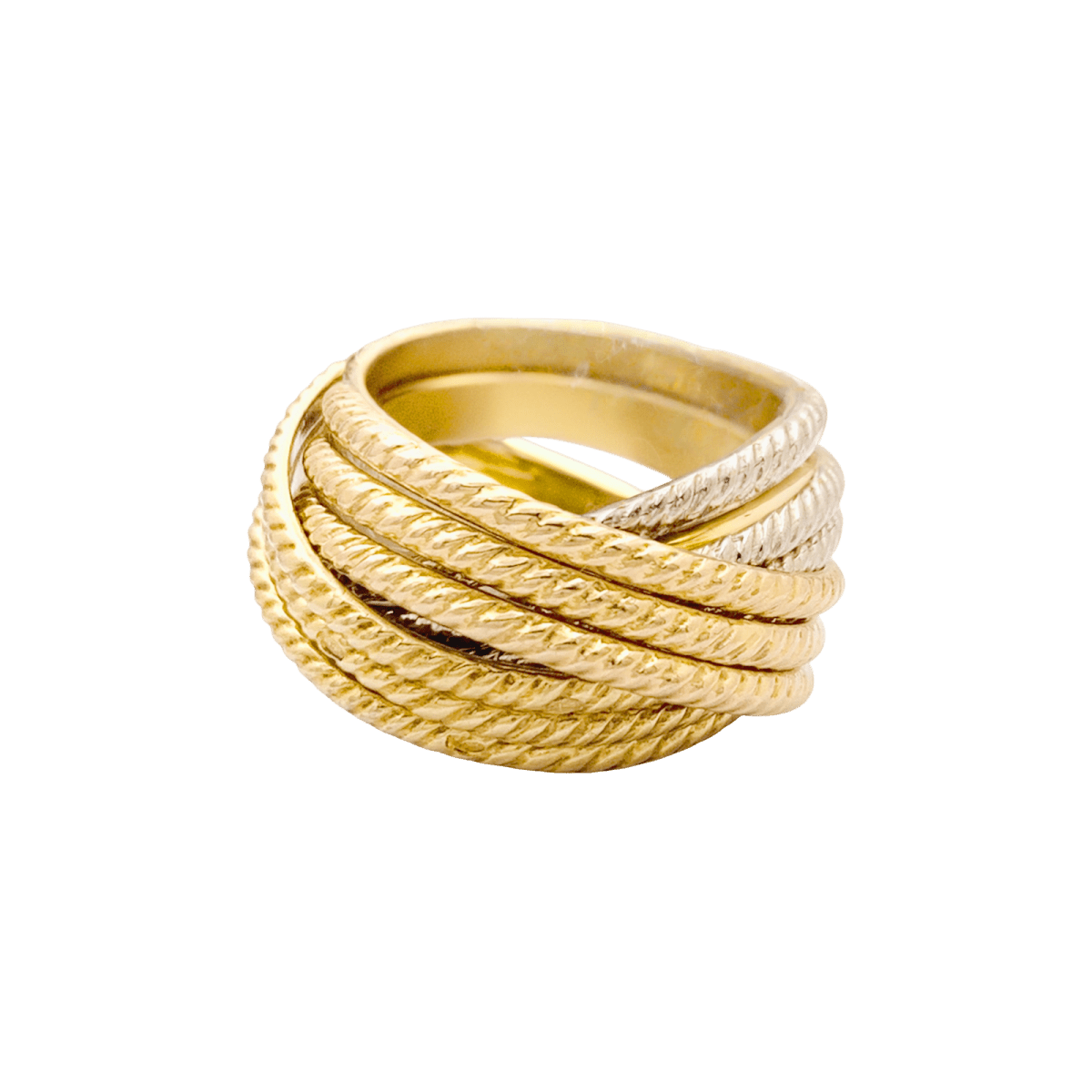 Bague multi - jonc trois ors - Castafiore