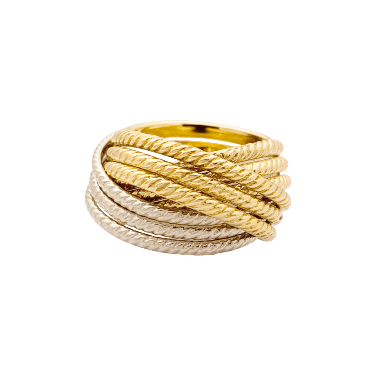 Bague multi - jonc trois ors - Castafiore