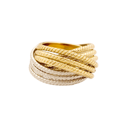 Bague multi - jonc trois ors - Castafiore