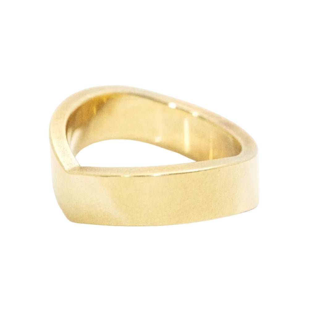 Bague NIESSING "PIK" en or jaune - Castafiore