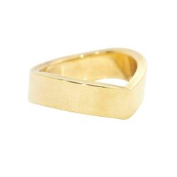 Bague NIESSING "PIK" en or jaune - Castafiore