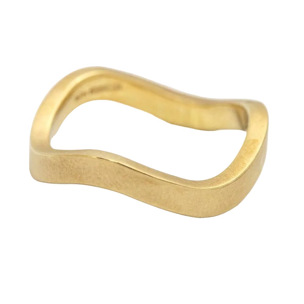 Bague NIESSING "WAVES" en or jaune - Castafiore
