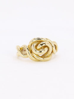 Bague noeud vintage or jaune - Castafiore