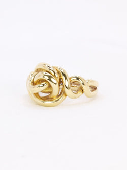 Bague noeud vintage or jaune - Castafiore