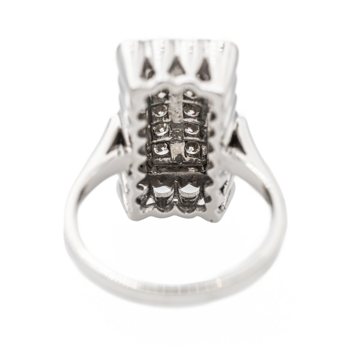 Bague Or blanc Diamant - Castafiore