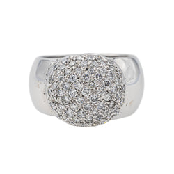 Bague Or blanc Diamant - Castafiore