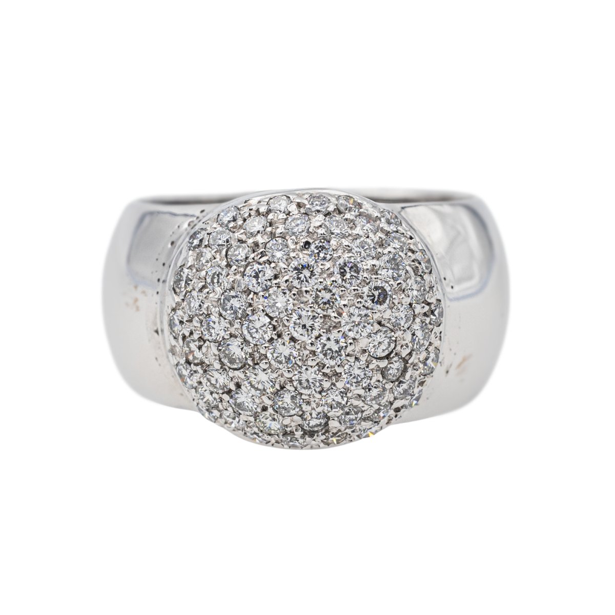 Bague Or blanc Diamant - Castafiore
