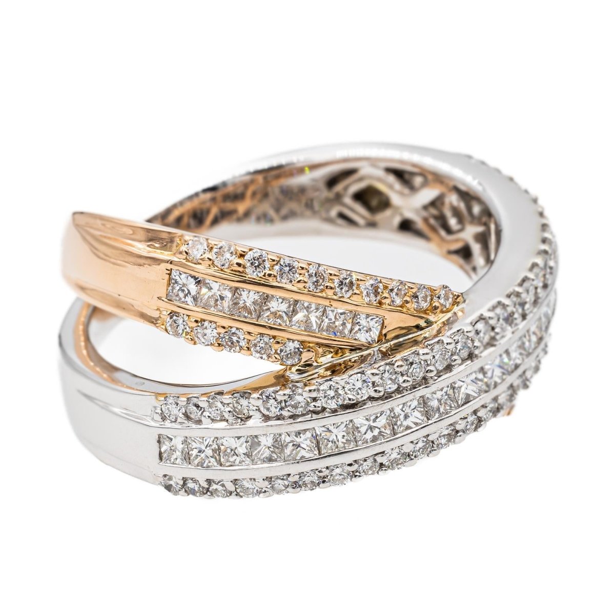 Bague Or blanc Diamant - Castafiore