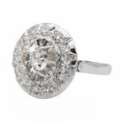 Bague or blanc Diamant - Castafiore