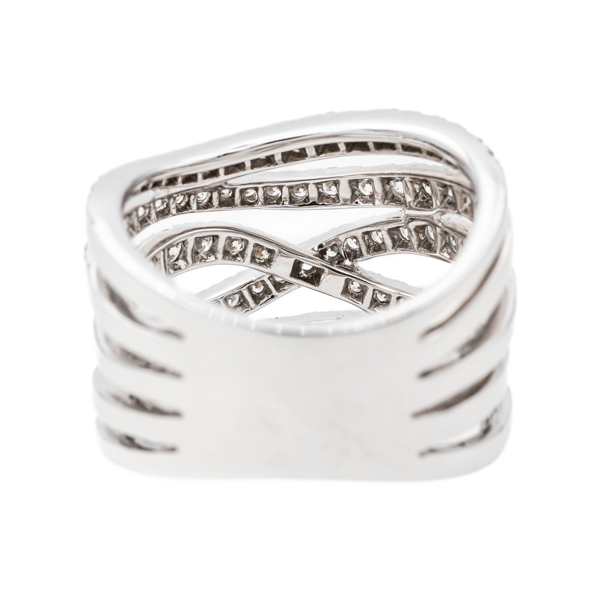 Bague Or blanc Diamant - Castafiore