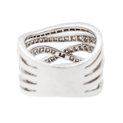 Bague Or blanc Diamant - Castafiore