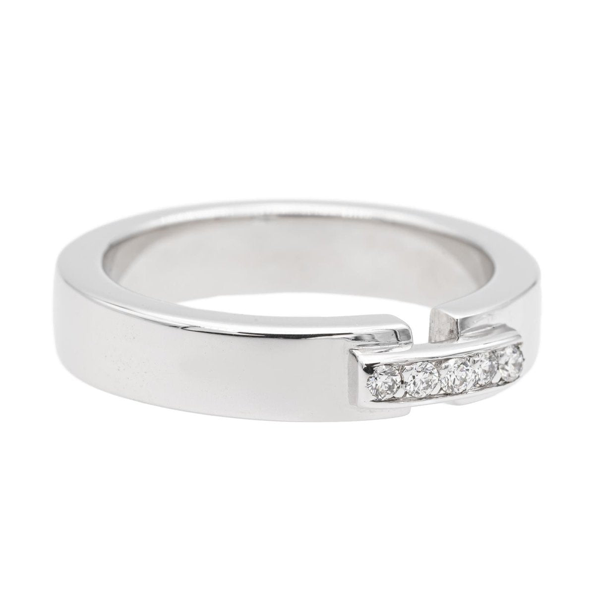 Bague Or blanc Diamant - Castafiore