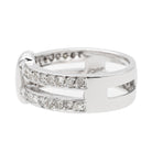 Bague Or blanc Diamant - Castafiore