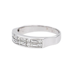 Bague Or blanc Diamant - Castafiore