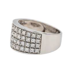 Bague Or blanc Diamant - Castafiore