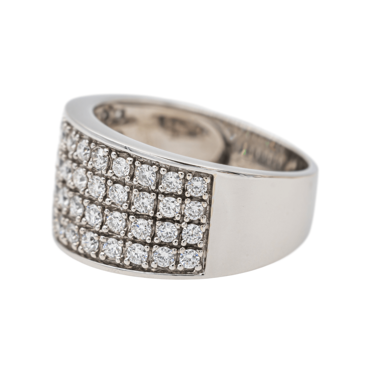 Bague Or blanc Diamant - Castafiore