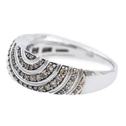 Bague Or blanc Diamant - Castafiore