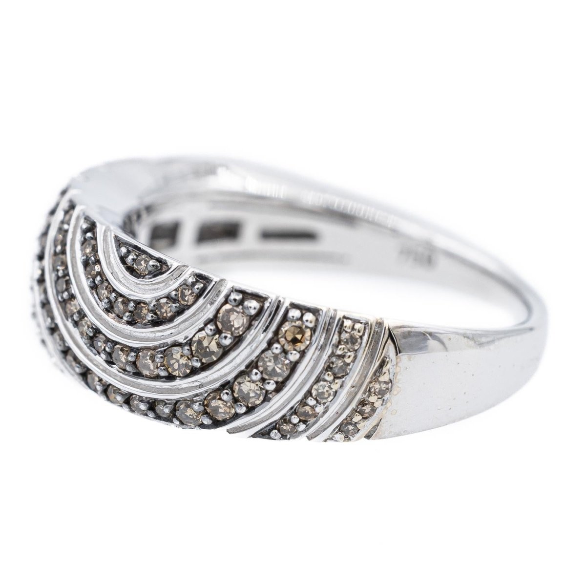 Bague Or blanc Diamant - Castafiore