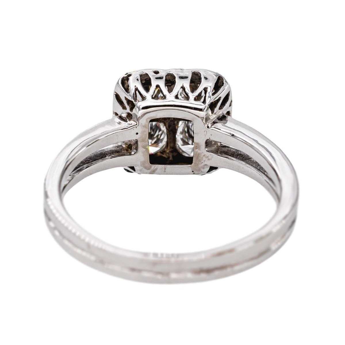 Bague Or blanc Diamant - Castafiore