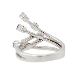 Bague Or blanc Diamant - Castafiore