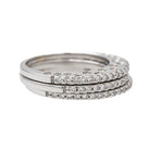 Bague Or blanc Diamant - Castafiore