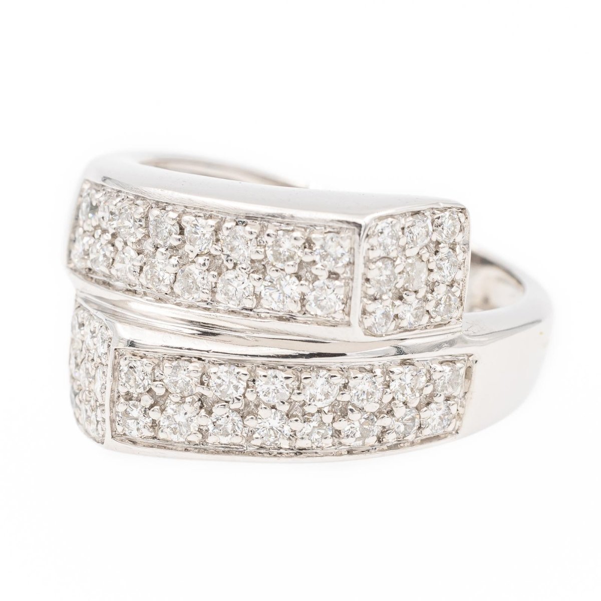 Bague Or blanc Diamant - Castafiore