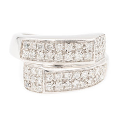 Bague Or blanc Diamant - Castafiore