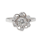 Bague Or blanc Diamant - Castafiore