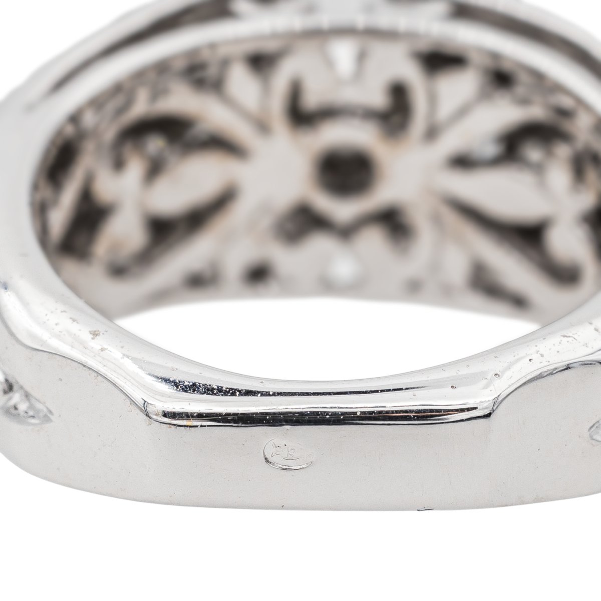 Bague Or blanc Diamant - Castafiore