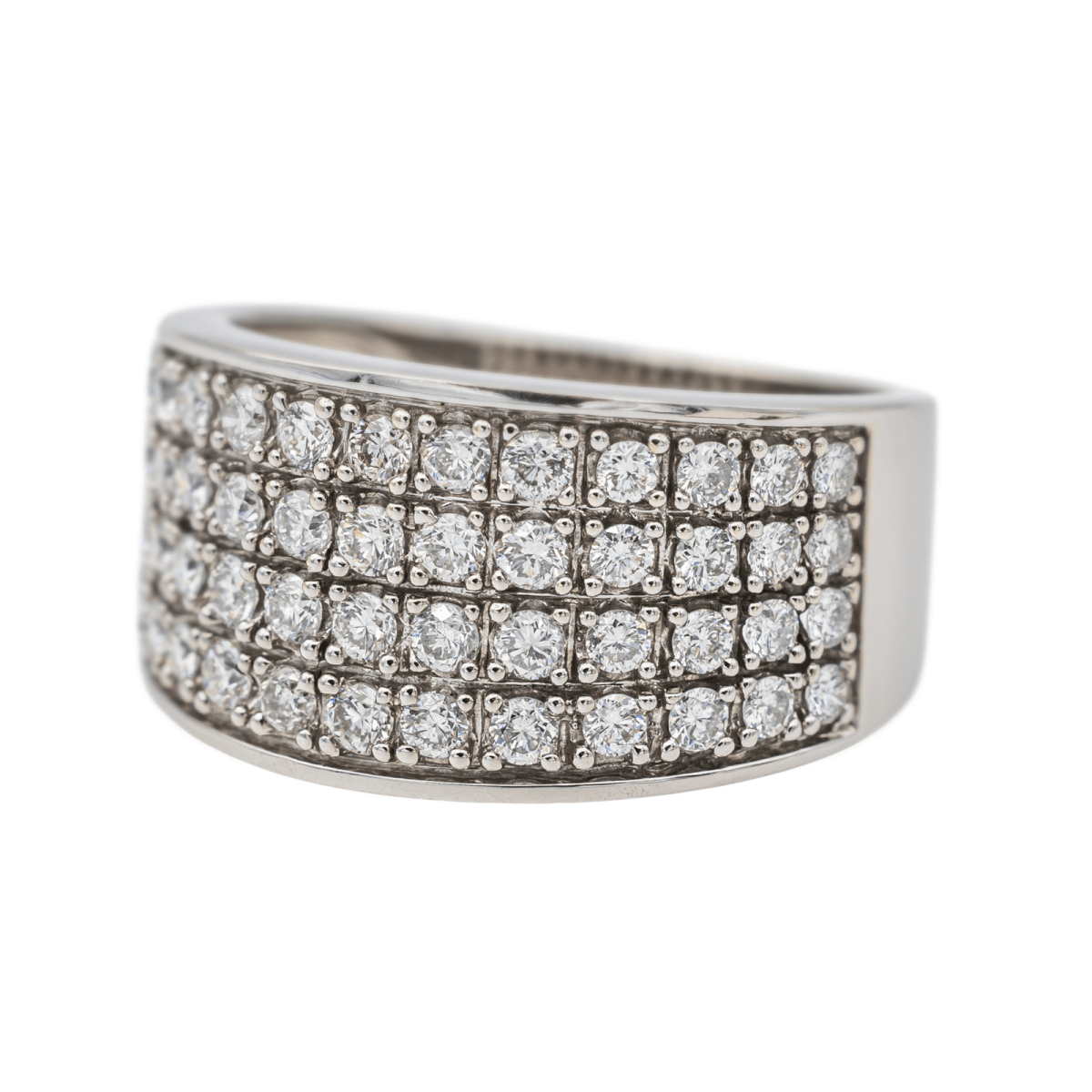 Bague Or blanc Diamant - Castafiore