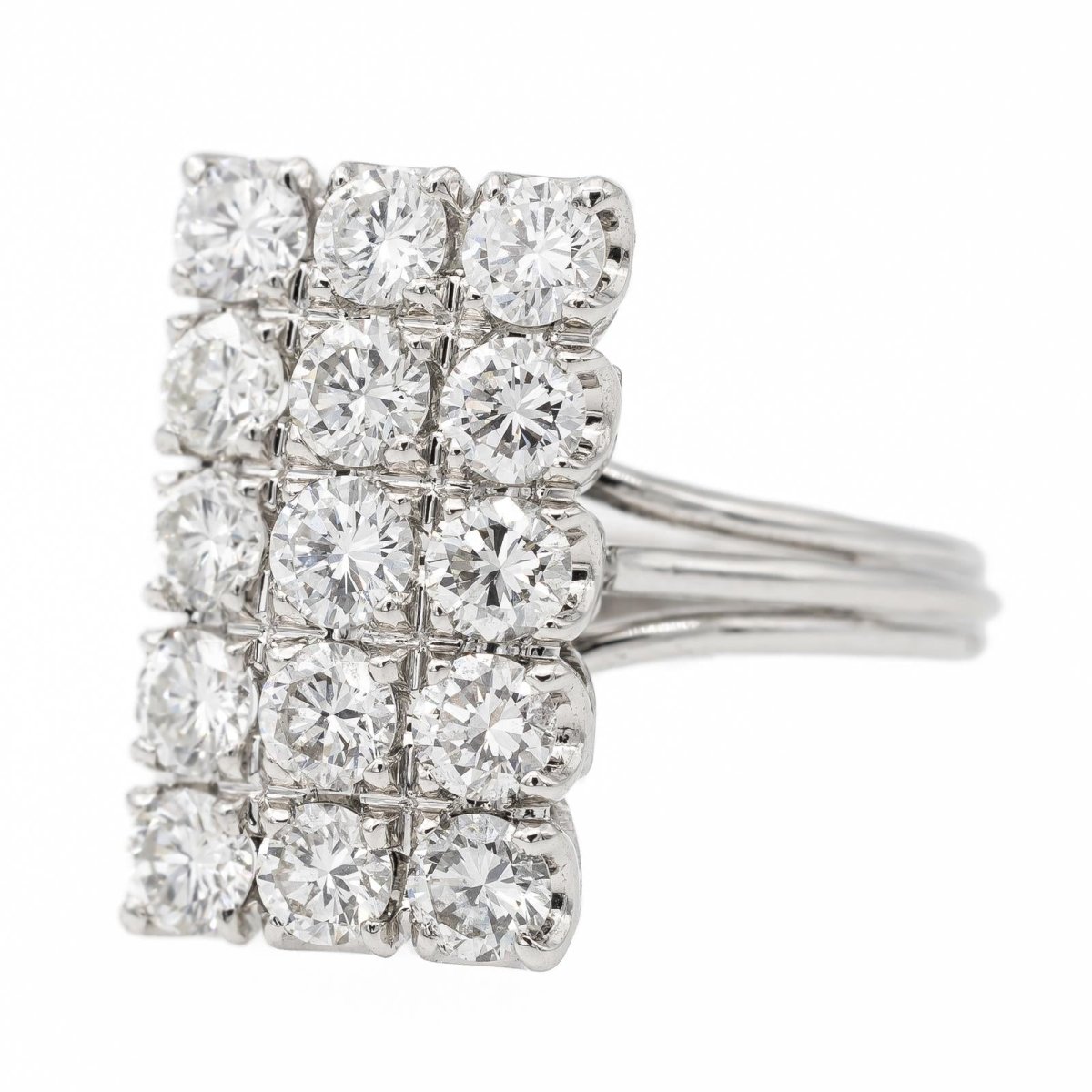 Bague Or blanc Diamant - Castafiore