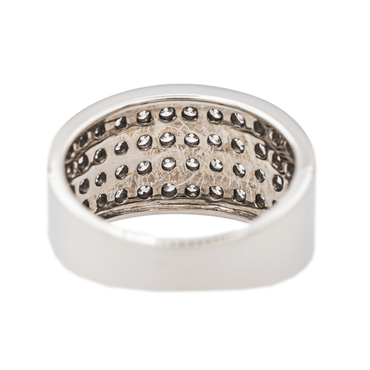 Bague Or blanc Diamant - Castafiore