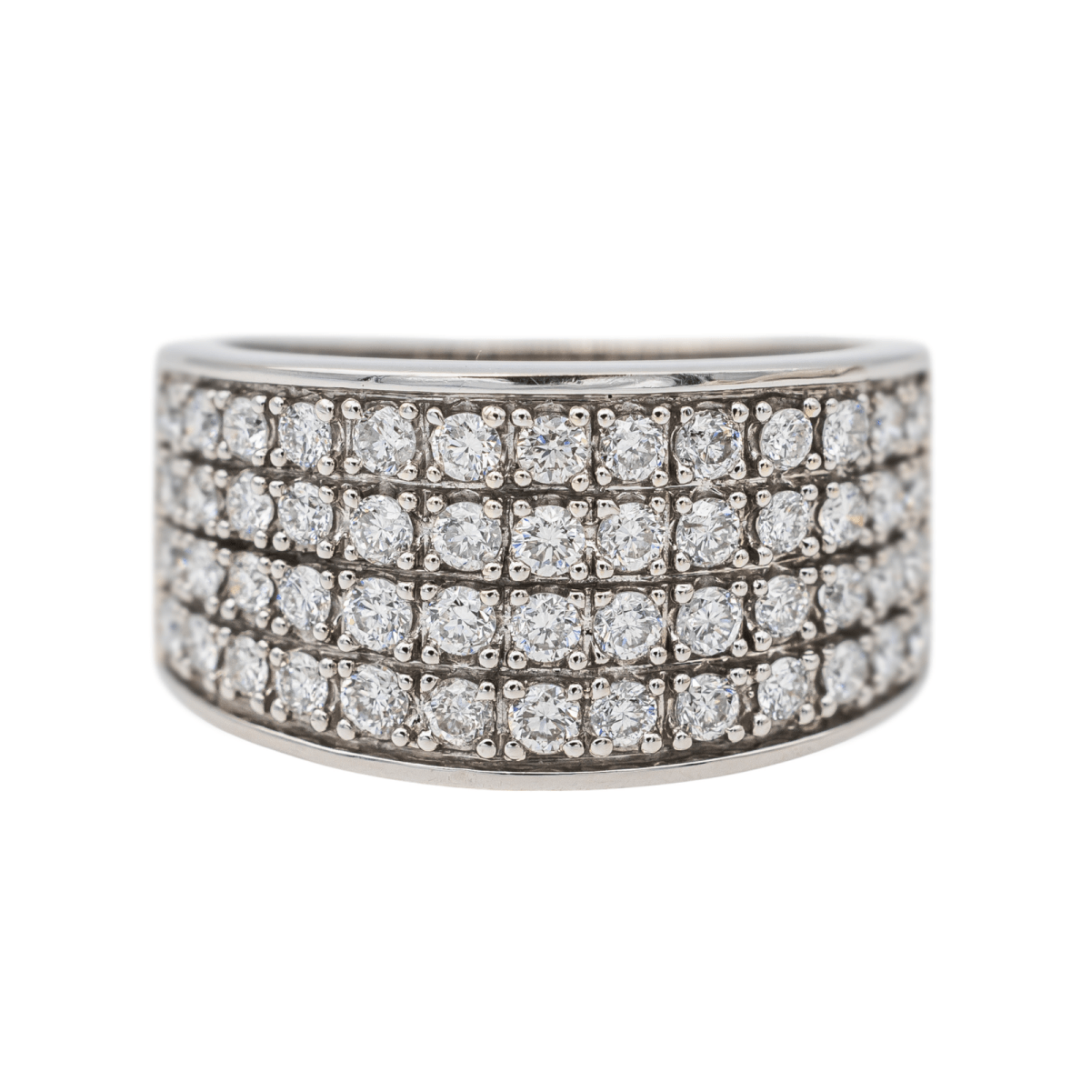 Bague Or blanc Diamant - Castafiore