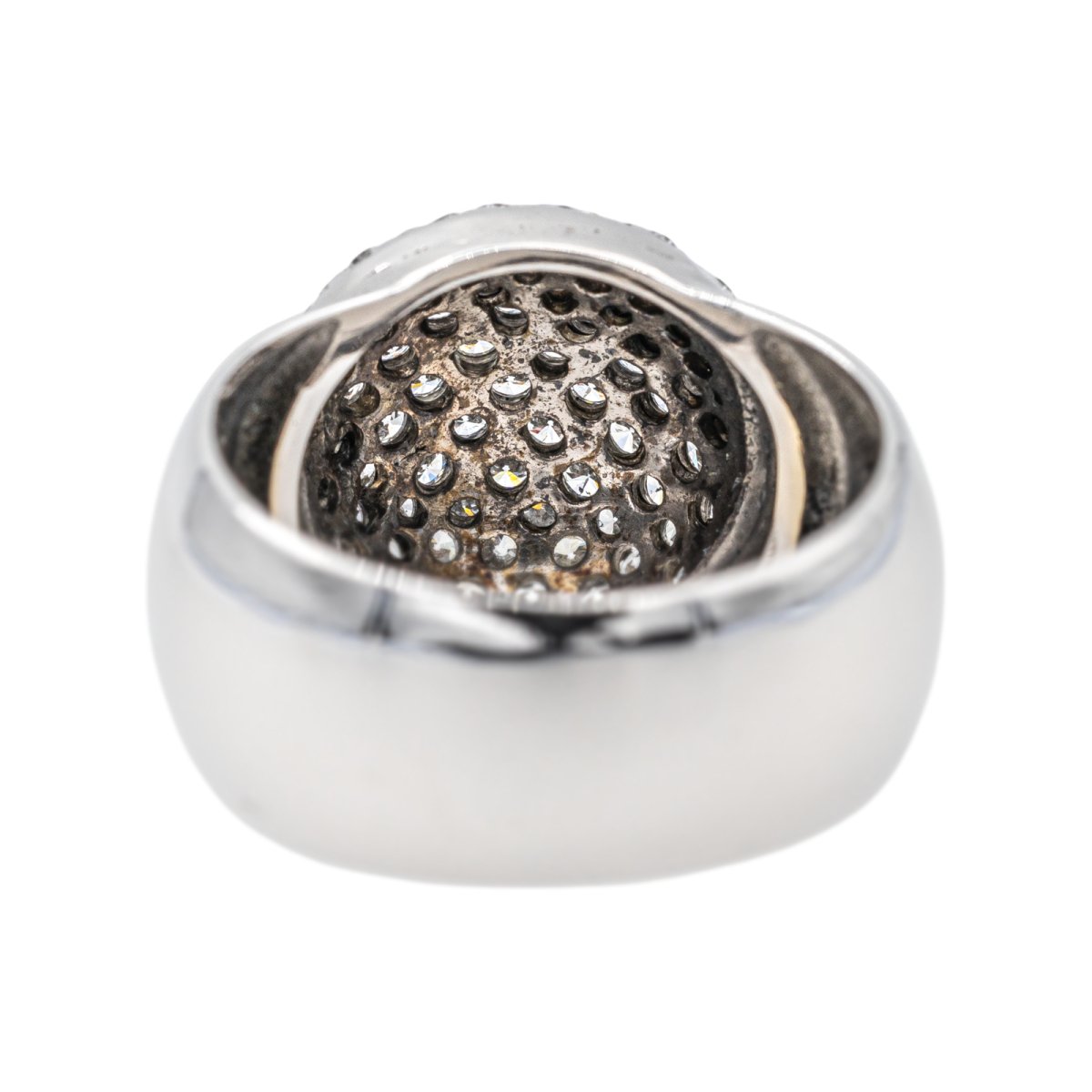 Bague Or blanc Diamant - Castafiore