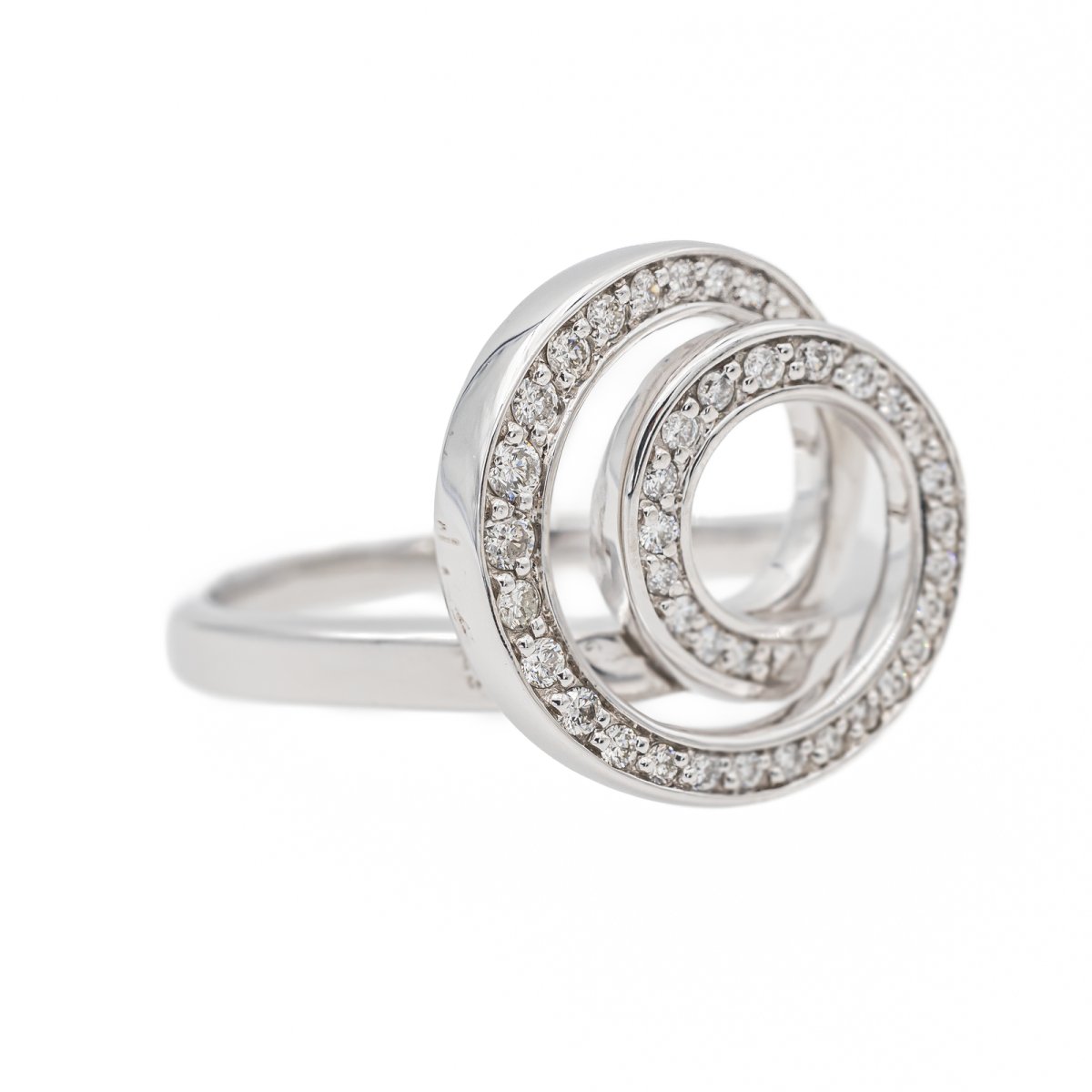 Bague Or blanc Diamant - Castafiore