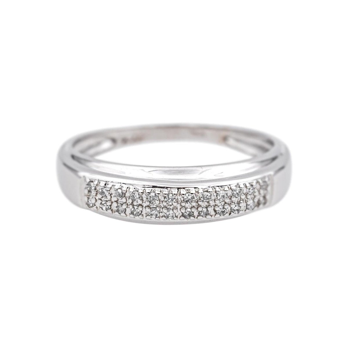 Bague Or blanc Diamant - Castafiore