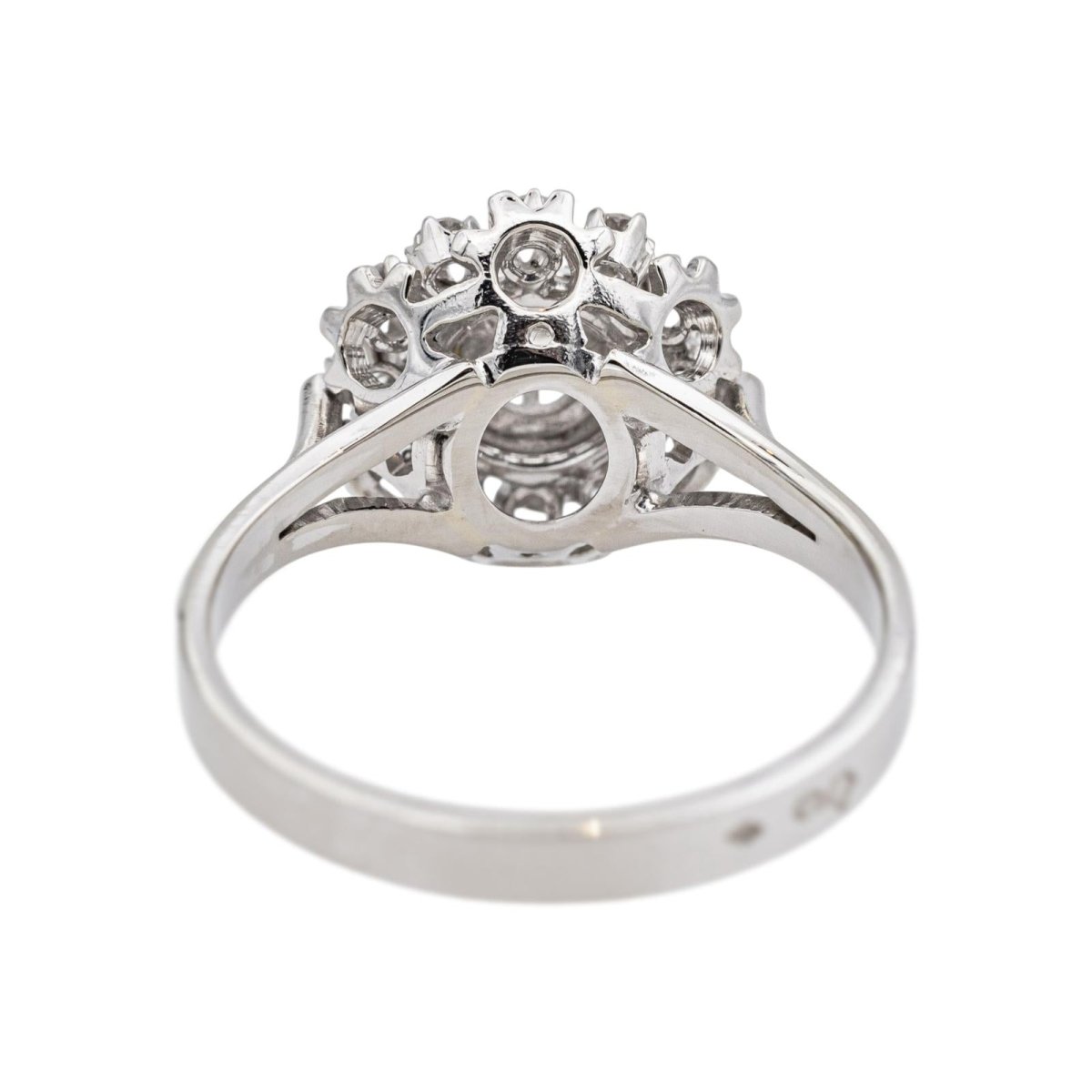 Bague Or blanc Diamant - Castafiore