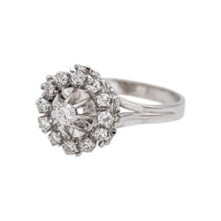 Bague Or blanc Diamant - Castafiore