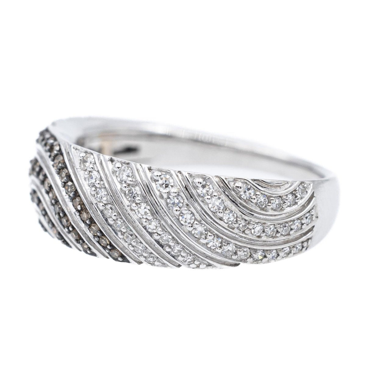 Bague Or blanc Diamant - Castafiore