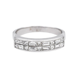 Bague Or blanc Diamant - Castafiore