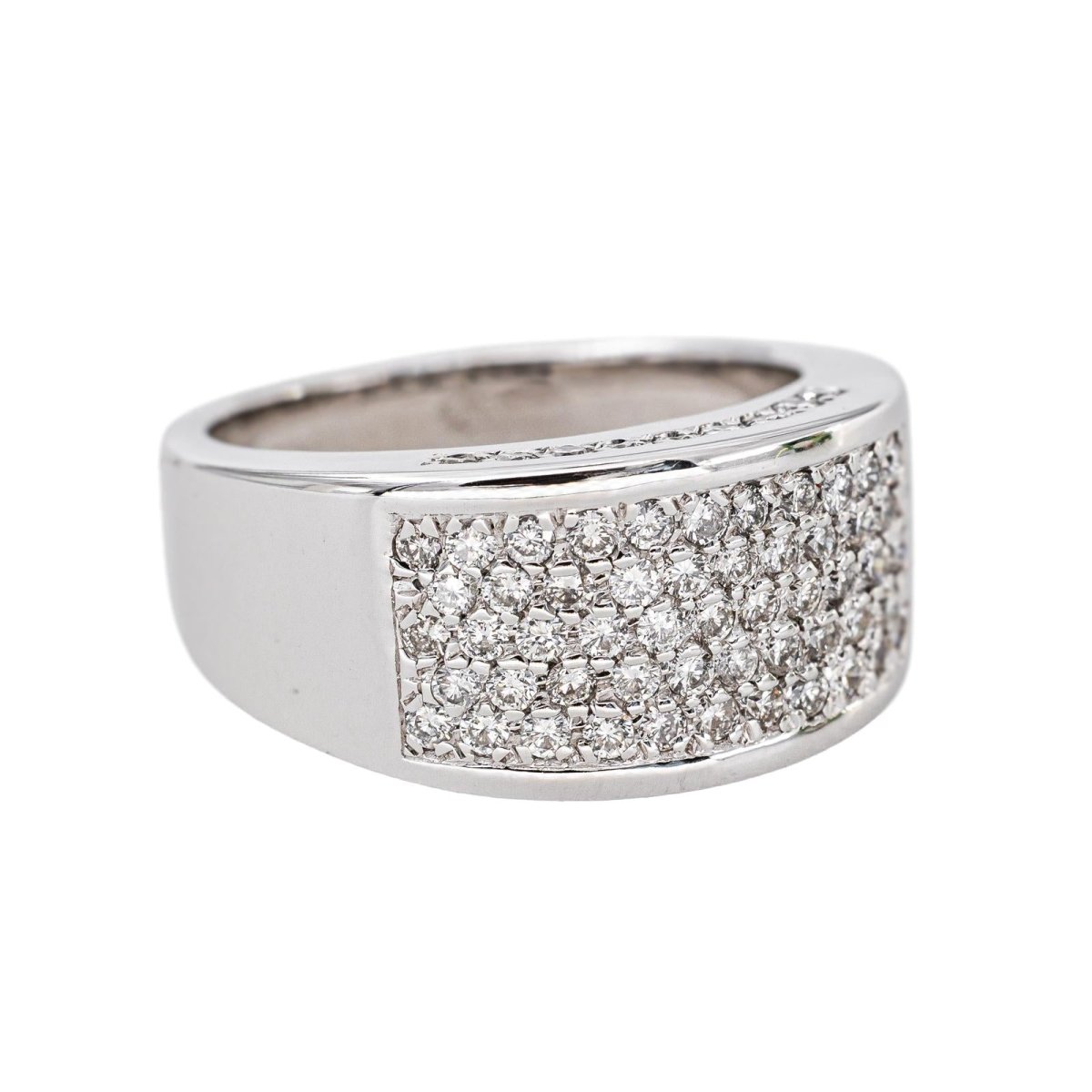 Bague Or blanc Diamant - Castafiore