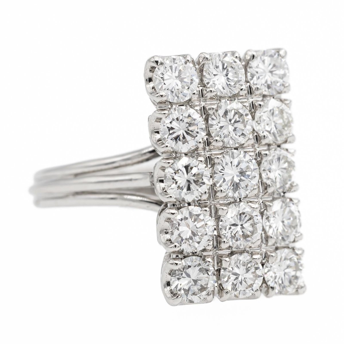 Bague Or blanc Diamant - Castafiore