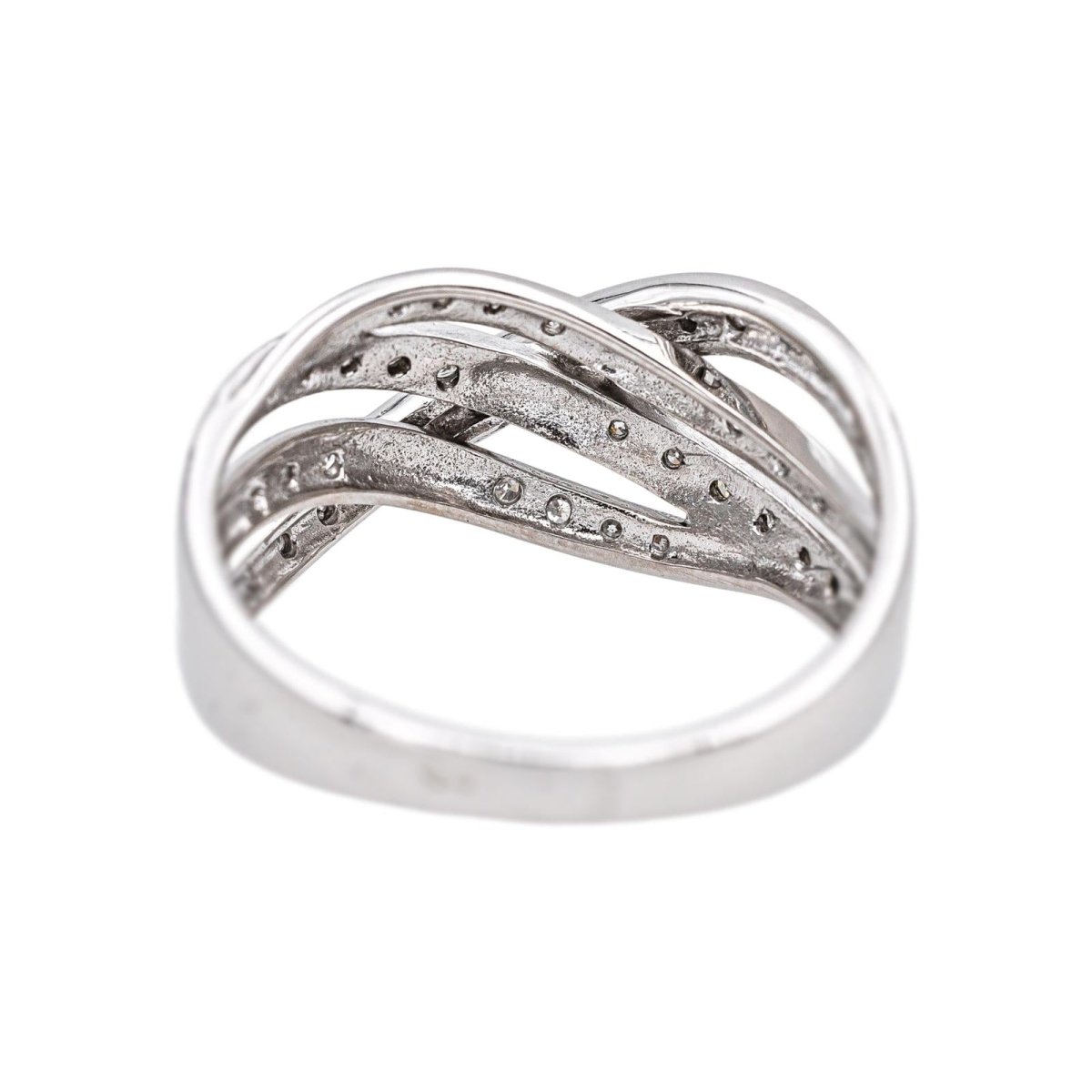 Bague Or blanc Diamant - Castafiore