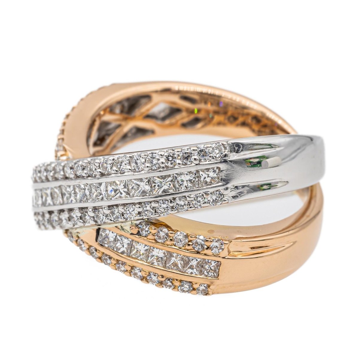 Bague Or blanc Diamant - Castafiore