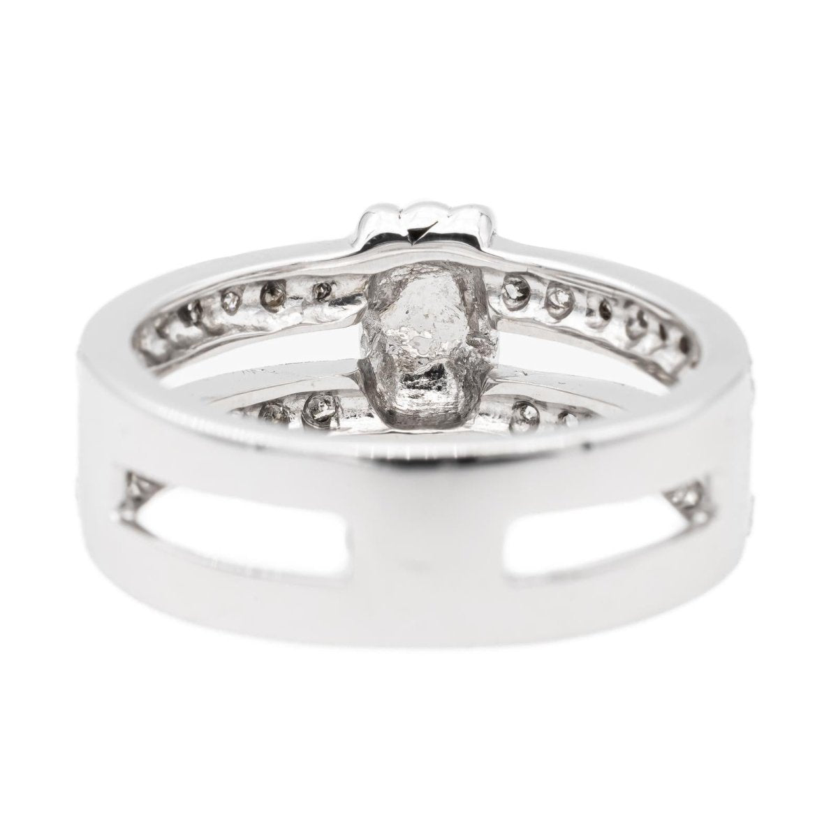 Bague Or blanc Diamant - Castafiore