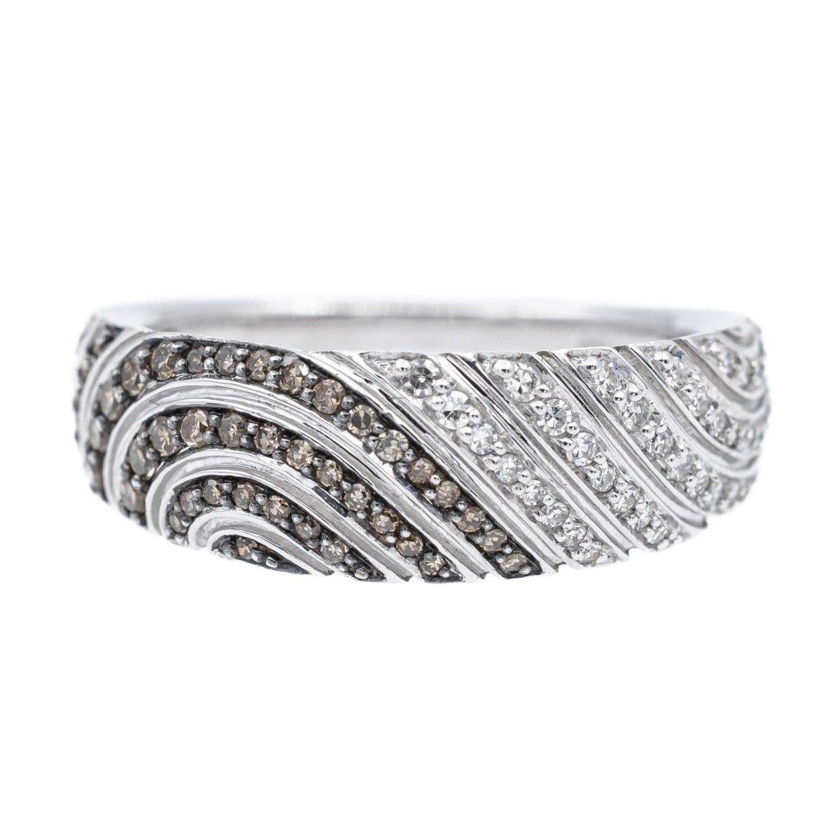 Bague Or blanc Diamant - Castafiore