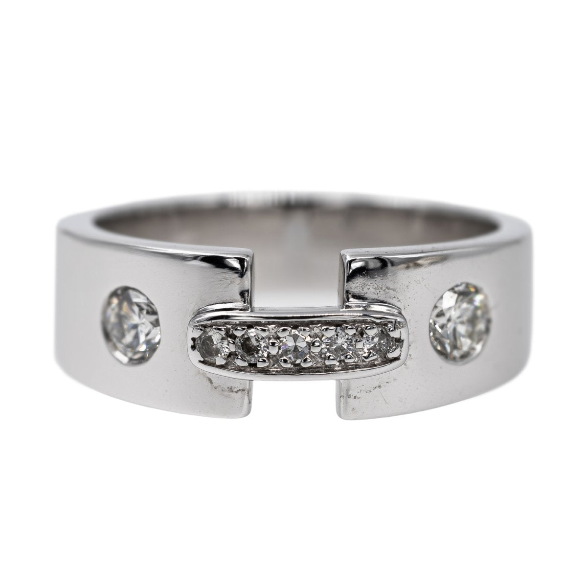 Bague Or blanc Diamant - Castafiore