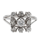 Bague Or blanc Diamant - Castafiore