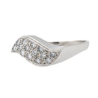 Bague Or blanc Diamant - Castafiore