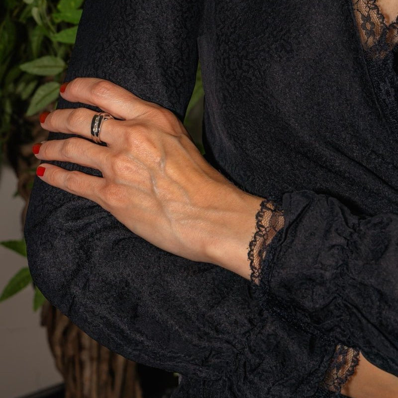 Bague Or blanc Diamant - Castafiore